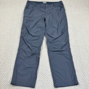 Marmot Arch Rock Pants Mens 38x31 Dark Gray Lightweight Nylon Outdoor Hiking